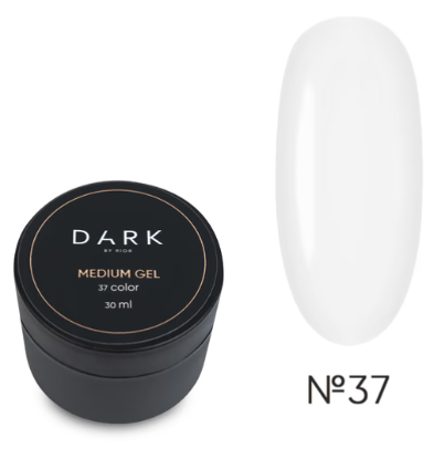  Зображення DARK Medium Gel №37, 30ml 