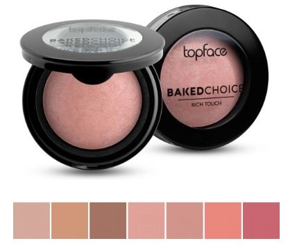  Зображення TopFace Румяна запеченные Baked Choice Rich Touch Baked Blush On 005 