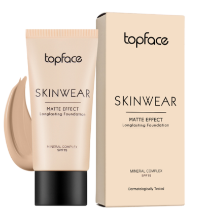  Зображення TopFace Тональний крем Skinwear Matte Effect Loonglasting Foundation 004 