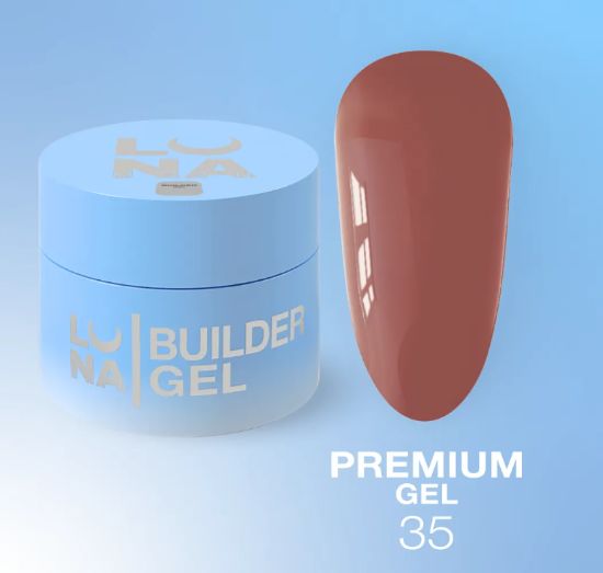  Зображення LUNA Гель для нарощування 15ml Premium Gel No35 