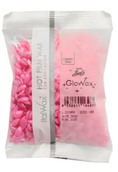  Зображення Воск GLOWAX CHERRY PINK в гранулах ITALWAX 100 гр 