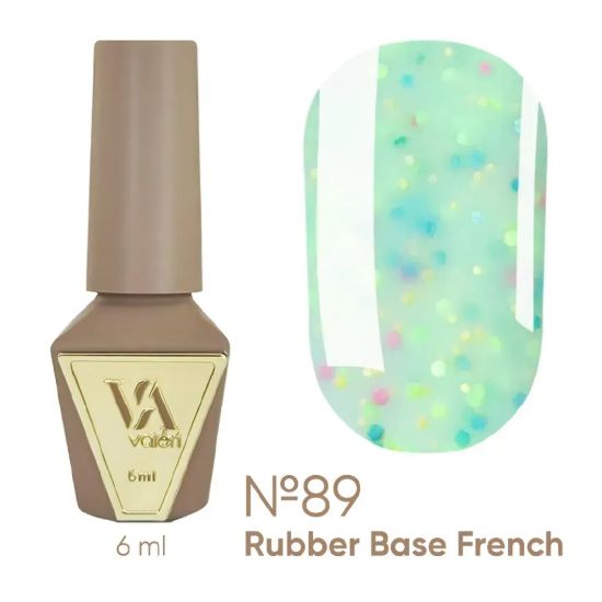  Зображення Valeri Rubber Base French, 6ml №089 