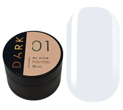  Зображення DARK PolyGel 01(у баночці), 30 мл 