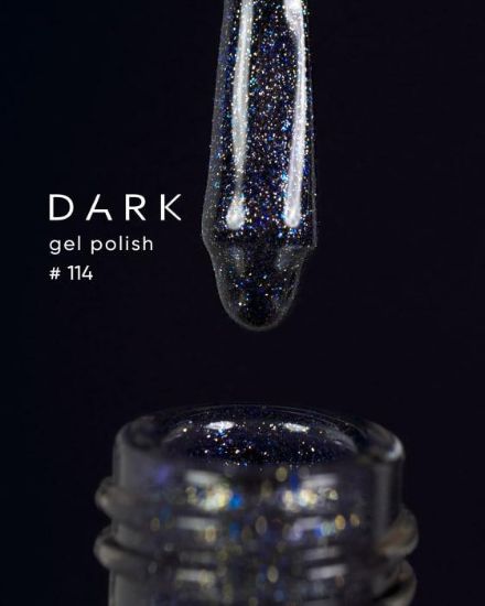  Зображення Гель лак Dark 114, 6ml 