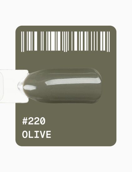  Зображення Гель-лак "Gel Polish" 12мл №220 - olive 