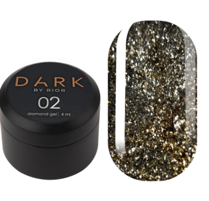  Зображення DARK Diamond Gel 02, 5ml 