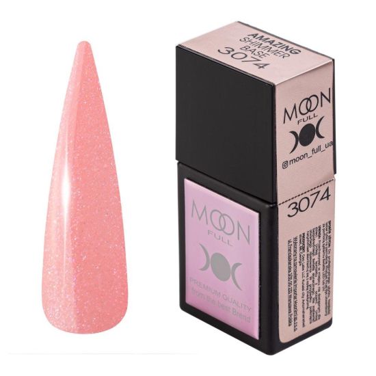  Зображення Moon Amazing Shimmer base 12ml №3074 