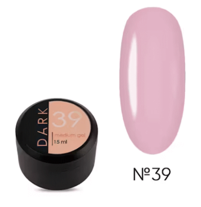  Зображення DARK Medium Gel №39, 15ml 