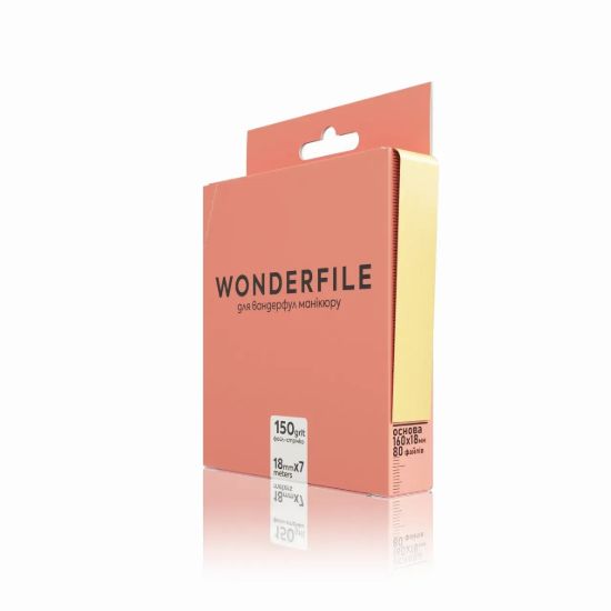  Зображення Змінні файл-стрічка для пилки Wonderfile 160*18 150гр 