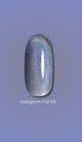  Зображення Гель лак Dark Hologram Cat 05, 6ml 