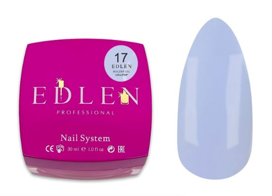  Зображення EDLEN Builder Gel 30ml №17 Lollipop 
