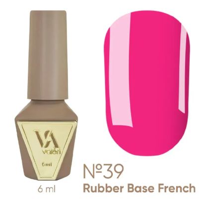  Зображення Valeri Rubber Base French, 6ml №039 