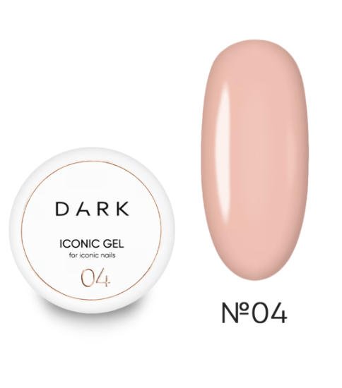  Зображення DARK Iconic Gel №04, 15ml 