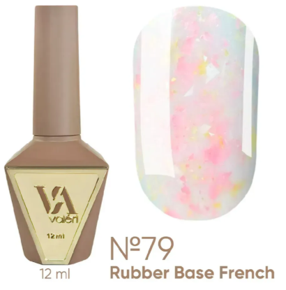 Зображення Valeri Rubber Base French, 12ml №079 