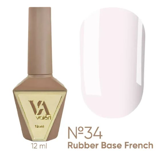  Зображення Valeri Rubber Base French, 6ml №034 