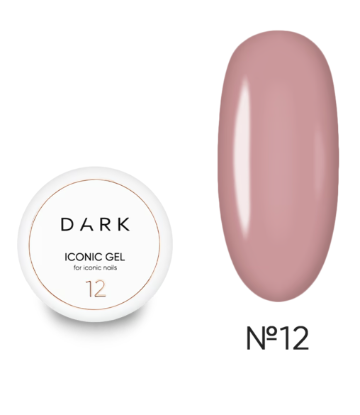  Зображення DARK Iconic Gel №12, 15ml 