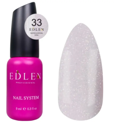  Зображення Edlen Water Acrygel Opal 9ml №33 