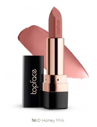  Зображення TopFace Помада для губ InstyleCreamy Lipstik 4g 010 Honey Milk 
