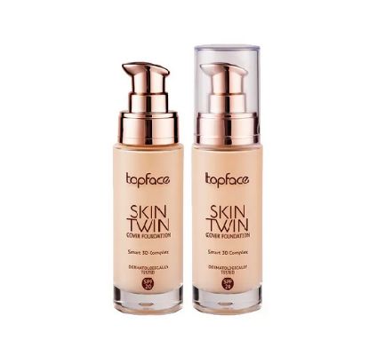  Зображення TopFace Тональна основа Skin Twin Cover Foundation 32 мл 001 