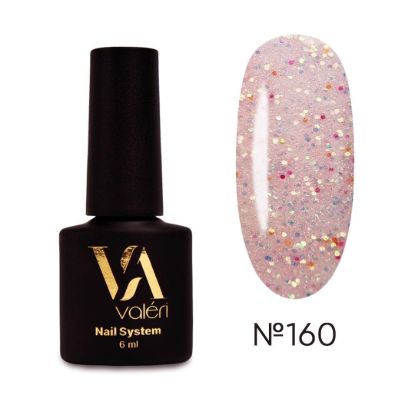  Зображення Гель лак Valeri №160. 6ml 