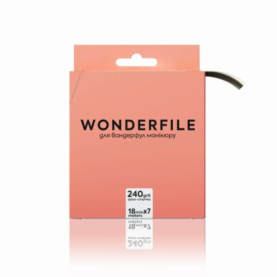  Зображення Змінні файл-стрічка для пилки Wonderfile 160*18 240гр 