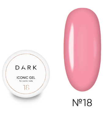  Зображення DARK Iconic Gel №18, 15ml 