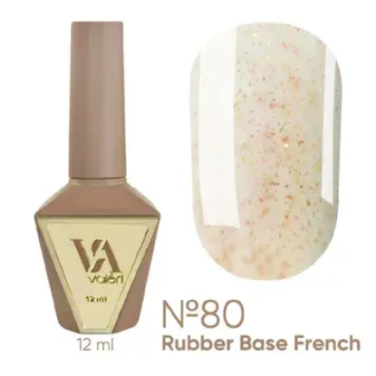  Зображення Valeri Rubber Base French, 12ml №080 