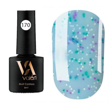  Зображення Гель лак Valeri №170. 6ml 