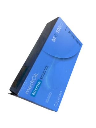  Зображення Рукавички MediOK Ocean M 3.5г (пошкоджена упаковка) 