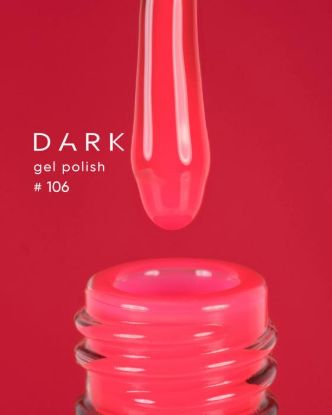  Зображення Гель лак 10ml Dark 106 