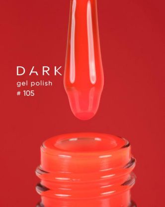  Зображення Гель лак 10ml Dark 105 