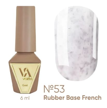  Зображення Valeri Rubber Base French, 6ml №053 