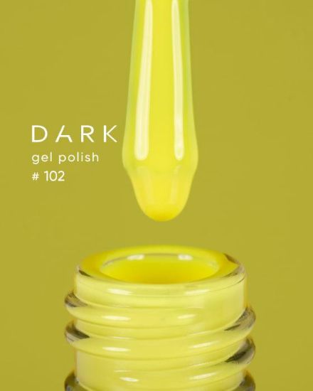  Зображення Гель лак Dark 102, 6ml 