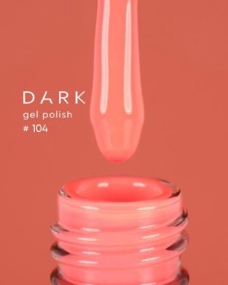  Зображення Гель лак 10ml Dark 104 