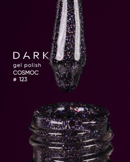  Зображення Гель лак 10ml Dark Cosmos 123 