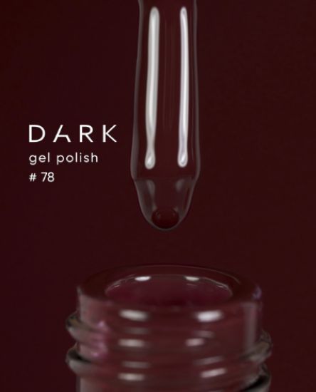  Зображення Гель лак Dark 078, 6ml 