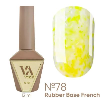  Зображення Valeri Rubber Base French, 12ml №078 