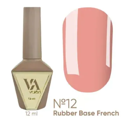  Зображення Valeri Rubber Base French, 12ml №012 