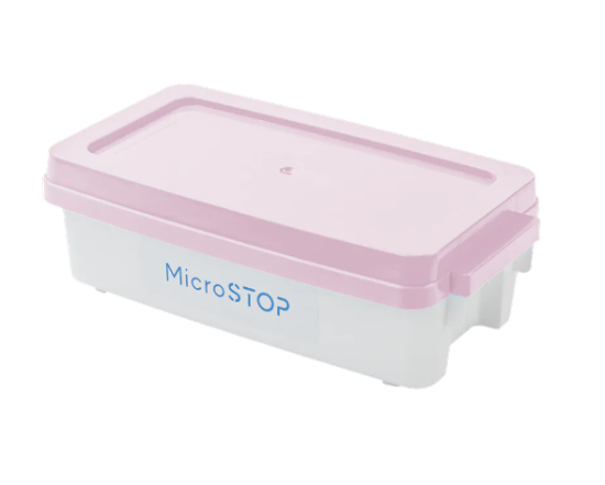  Зображення Контейнер для дезінфекції інструментів Microstop 1л (Рожевий) 