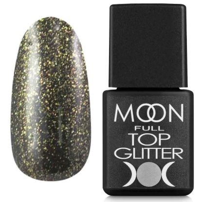  Зображення Топ GLITTER , 8 ml №02( Gold ) 