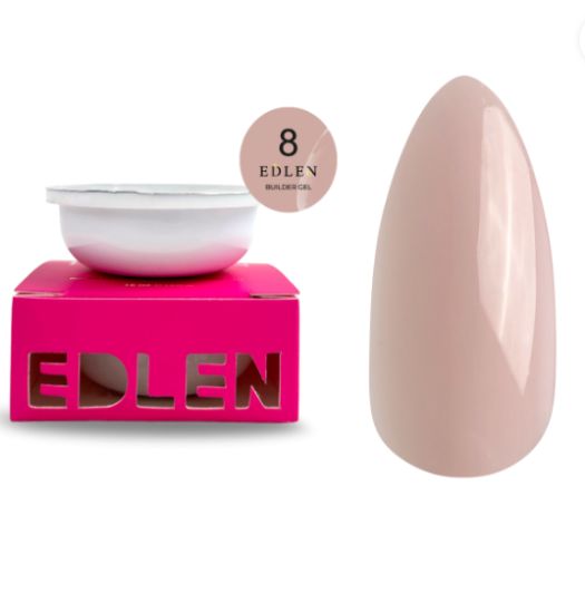  Зображення EDLEN Сменный картридж Builder Gel 15ml №08 