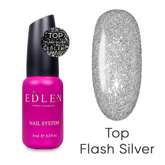  Зображення Edlen Flash Silver Top 9ml 