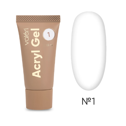 Зображення Valeri NEW Acryl Gel.15ml №01 