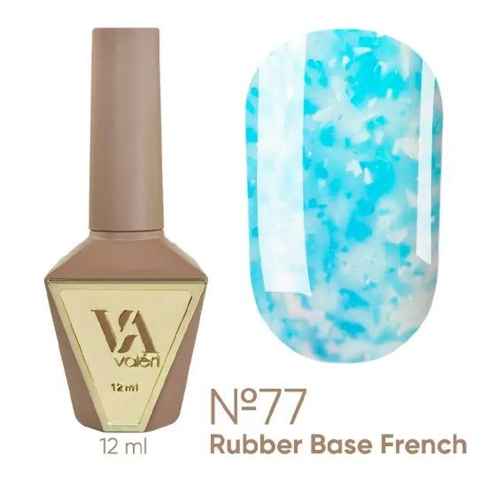  Зображення Valeri Rubber Base French, 12ml №077 