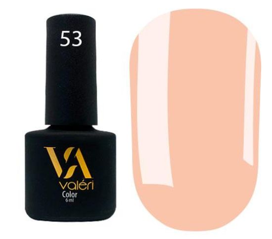  Зображення Гель лак Valeri №053, 6ml 