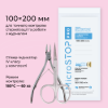  Зображення Крафт пакет Білий із індикатором 4 класу 60*100 Microstop 100 шт 