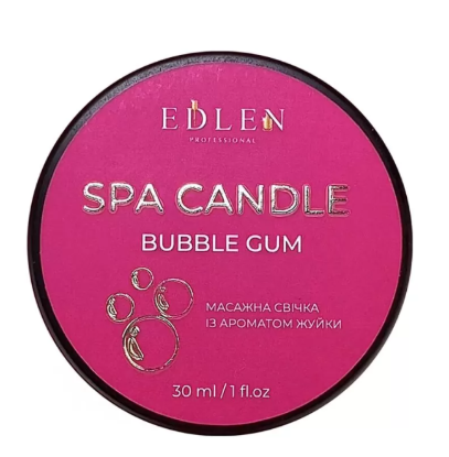  Зображення Spa свічка Edlen Bubble gum. 30ml 