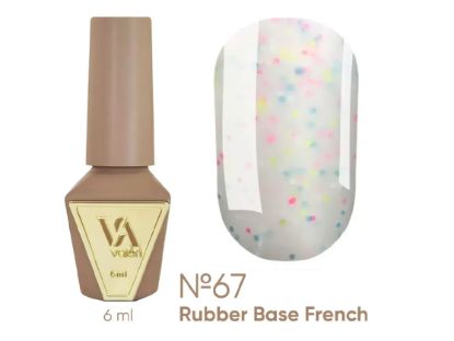 Зображення Valeri Rubber Base French, 6ml №067 