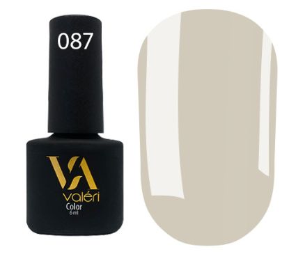  Зображення Гель лак Valeri №087, 6ml 