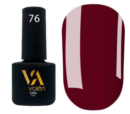  Зображення Гель-лак Vaлерi №076, 6ml 